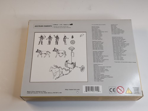 HAT - ASSYRIAN CHARIOTS #8124 (3x Chariots) - 1:72 - Picture 2 of 3