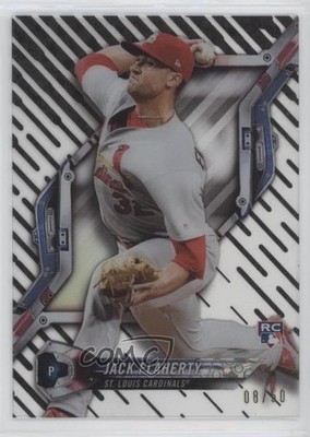 2018 Topps High Tek 8/50 Jack Flaherty #HT-JF Rookie RC 1ec3