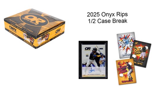 Dario Laverde - Los Angeles Dodgers 2025 Onyx Rips 1/2 Case Player Break #3