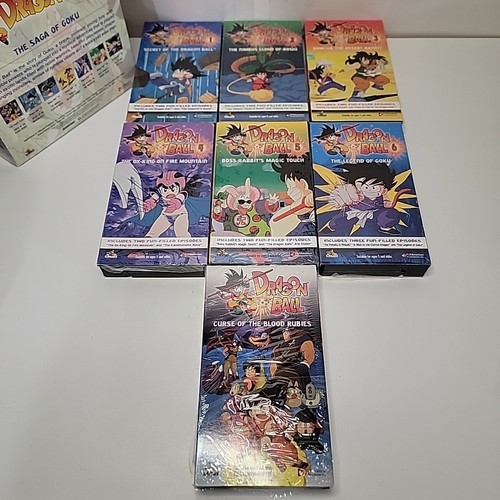 Dragon Ball The Saga of Goku Complete VHS Set - Rare- READ! - Picture 6 of 9