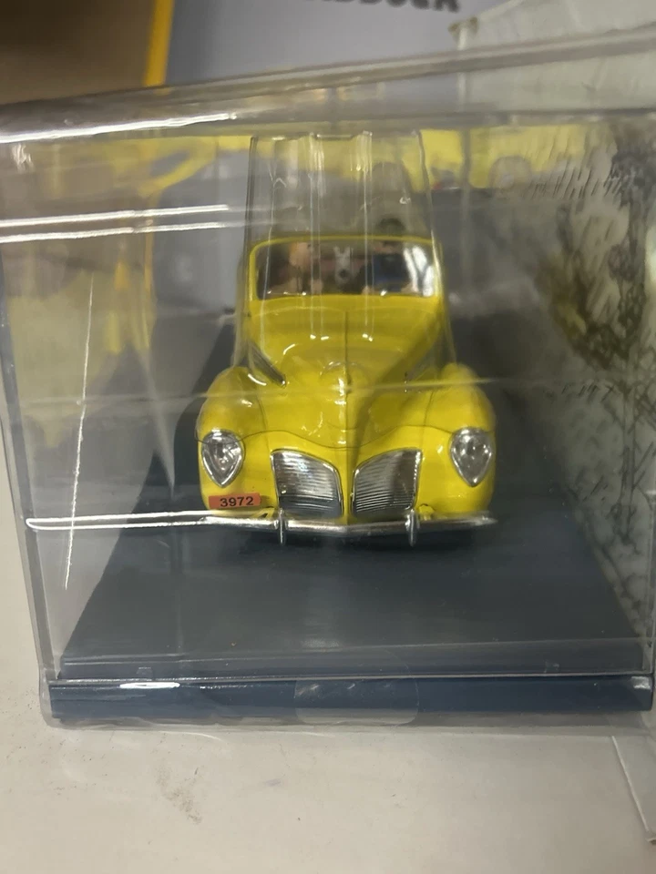 VOITURE TINTIN  1/24 La Décapotable De HADDOCK Voir Description - Photo 3/4