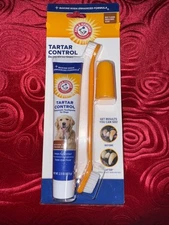 Clearance Arm & Hammer Pet Tartar Control Dogs Beef Flavor Toothpaste + Brush