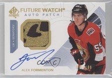 2017 SP Authentic Future Watch Limited Alex Formenton RPA Rookie Patch Auto RC