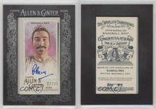 2020 Allen & Ginter's Mini Non-Baseball Black Framed /25 Baseball Brit Auto