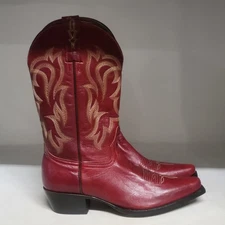 Shyanne Lucille Western Boot Red Womens Size 9.5M