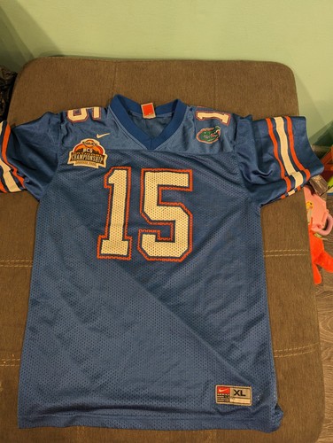 Tim Tebow #15 Florida Gators Nike Authentic Stitched Jersey Mens Size XL