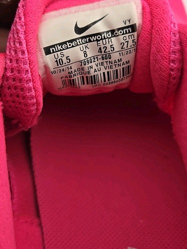 Nike Flex 2015 Run Damenschuhe sportlich Laufen Größe 10,5 pink weiß - Bild 12 von 14