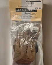 Angelo Luzio 620 Total Strength  Size 7 Half Sole Dance Slippers 621 Leather 