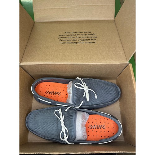 SWIMS Herren Halbschuhe, geflochtene Spitze Freizeit Slipper Schuhe - Bild 2 von 7