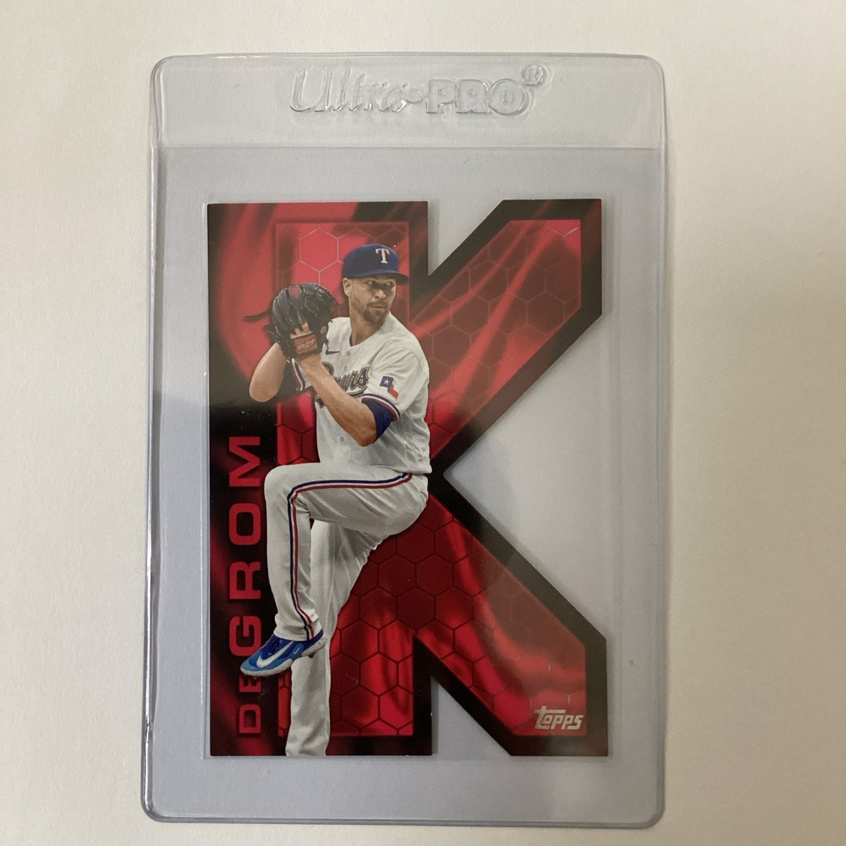2025 Topps Series 2 Jacob DeGrom K Card K-Zone KZ-22 SSP