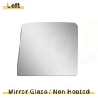Upper Mirror Glass For 2008-2020 Ford F-250 F-350 SD Driver Left Side Adhesive