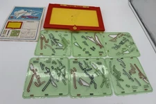 1969 Vintage Picture Maker With Famous Planes picture Stencils Instructions