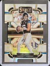 Trevor Lawrence - 2023 Panini Select Football - Die Cut - Silver Prizm #46