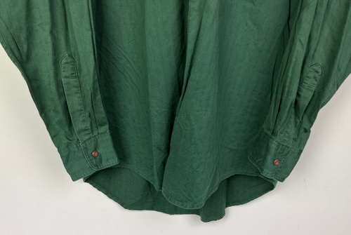 RALPH LAUREN CHAPS OXFORD SHIRT Size L Oversized (fits like 2XL) Men`s Green Vtg - Picture 3 of 7