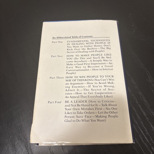 How To Win Friends & Influence People By Dale Carnegie 1981 Revised Ed Hardcover - Bild 4 von 10