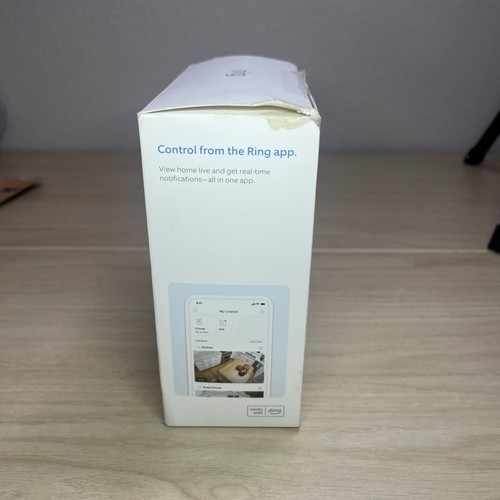 Ring Pan Tilt Indoor Security Cam with 360° Horizontal Pan Coverage White - Picture 13 of 17