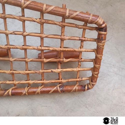 Appendiabiti in bamboo di Olaf von Bohr produzione Bonacina design Italy 1950 - Imagen 6 de 7