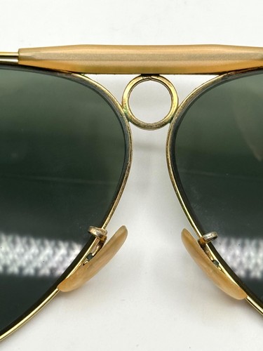 Vintage B&L Ray-Ban G-15 Shooter Aviator Sunglasses 1960's - Bild 7 von 7