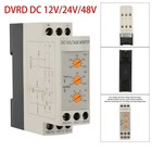 DVRD - 12/24/48 DC Voltage Sensitive Monitor Relay Under Over Voltage Relay