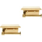  2 Count Toalettenpapierhalter Toilettenpapierhalter Toilettenpapierregal