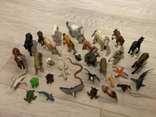 Figuren Sammlung, Tierfiguren: Pferde, Schildkröten, Haie, Otter Etc.