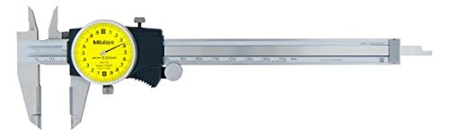 Mitutoyo 505-734 D15TXW Dial Caliper  OD Carbide  2 mm/Rev  0 mm-150 mm  0.02 mm