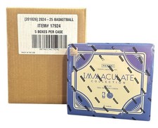 2024/25 Panini Immaculate Collection Basketball Hobby 5 Box Case