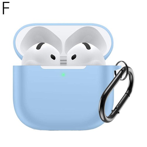 For Apple AirPods 4, Shockproof Silicone Soft TPU Earphone Cover UK M6B0 H4W7 - Picture 22 of 27