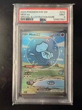 Pokemon Bubble Mew Paldean Fates Scarlet & Violet PSA 9 