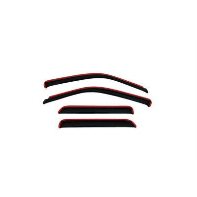 Ventshade 194109, Kit Dark Smoke Plastic In Channel Ventvisor 4Pc Fits 09- Ram 1 - Picture 2 of 11