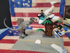 My Lego Studios Jurassic Park III 1371 Spinosaurus Attack Studio, 100%, extras