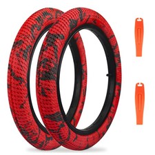 Bike Tires 16 Inch Camouflage Tire 2 Pack 16 X 2.1 Folding Bead Tyre For 16 ...