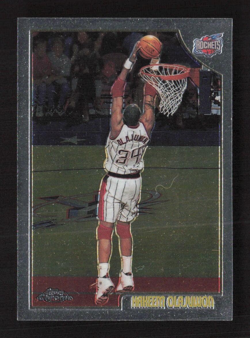 Hakeem Olajuwon 1998-99 Topps Chrome #132 Houston Rockets