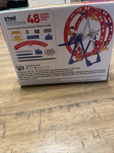 NEW K'nex Mini Ferris Wheel 48 pc Building Set 5+ Classic - Picture 3 of 7