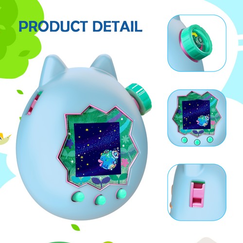 Silicone Fall Resistant Cute Protective Cover Non-Slip For Tamagotchi Paradise - Picture 14 of 17