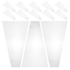 100pcs Flower Bags For Bouquets - Plastic Single Flower Wrapping Rose Packaging