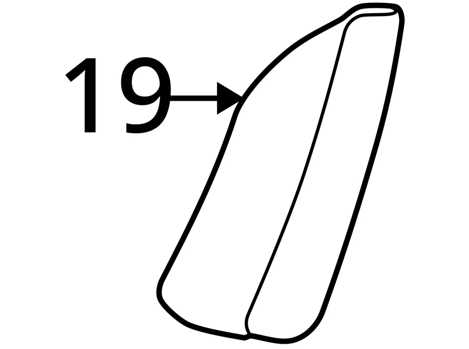 适合 2000 - 2005 年 SATURN L300 L200 CUSHION ASM R/SEAT BK SI * 2287033 - 全新原始设备制造商 — 第 3/3 张图片