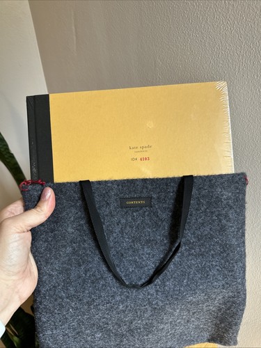 Kate Spade Contents Hardcover Book #4103 With Felt Bag - Unopened In Shrink wrap - Picture 13 of 14