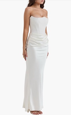 and maroon dress Everdine Maxi Dress main image 1