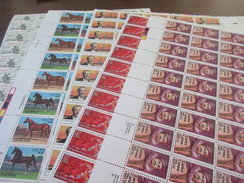 14 fogli diversi da 22 centesimi con valore facciale di 160,16€ meno del 64% - Foto 2 di 3