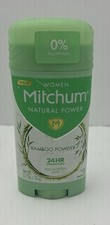 Women Mitchum Natural Power 0 Aluminum Deodorant 2.7 OZ/76g 24HR Protection