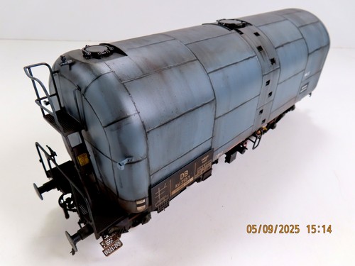 (1LD11) FINE MODELS Spur 1 Schwerölwagen der DB, EP III, NEM, patiniert Lar... - Picture 2 of 14