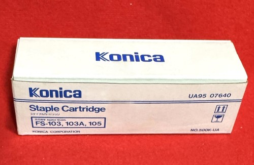 Cartucho de grapas Konica UA95 07640 para FS-103, 103A, 105. ¡Nuevo! - Imagen 2 de 8