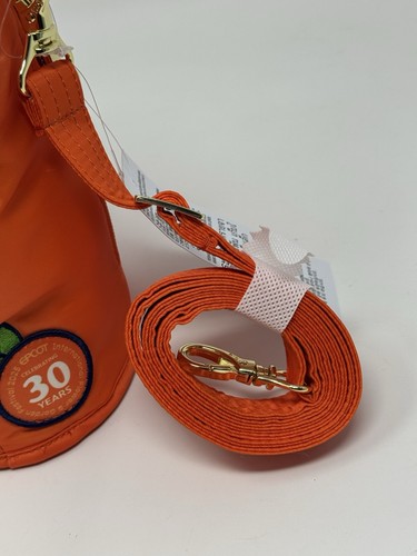 Bolso Bandolera Botella Agua 2025 Disney Epcot Flor y Jardín Naranja Bird Lug NUEVO - Imagen 16 de 19