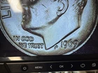 1969 Roosevelt Dime No Mint Mark  Double Die Obverse