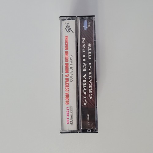 Pair of Gloria Estefan Cassettes "Cuts Both Ways" & "Greatest Hits" Tested - Picture 15 of 18