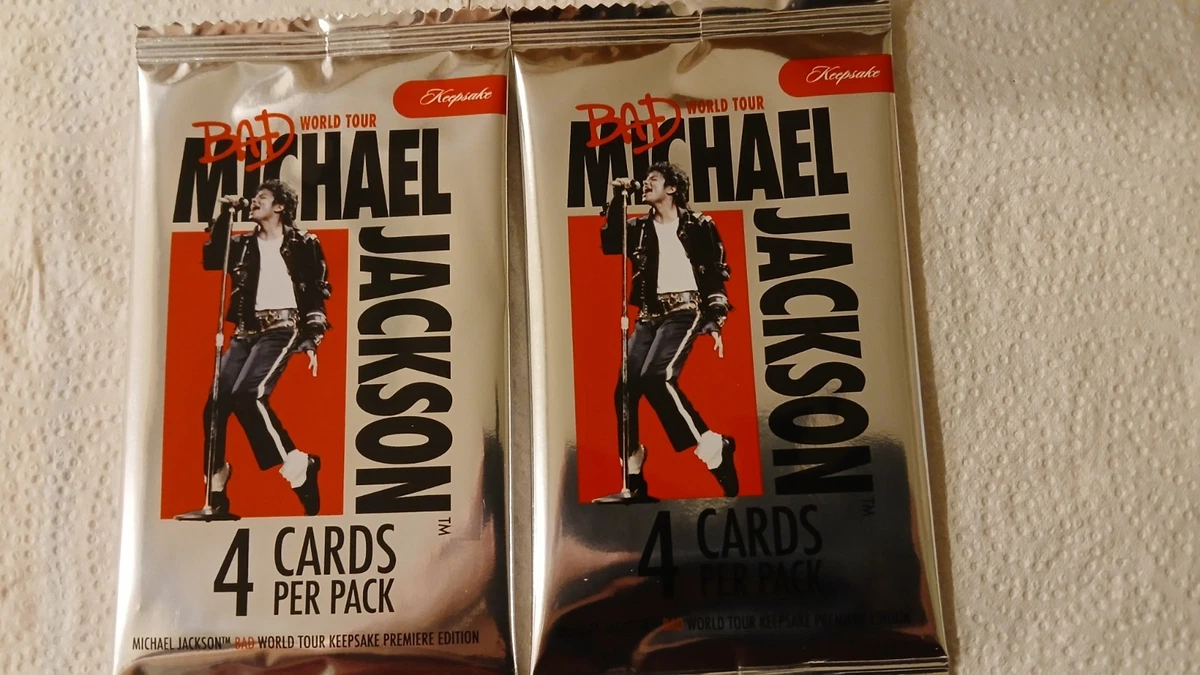 迈克尔* 杰克逊交易卡其他Michael Jackson 纪念品| eBay