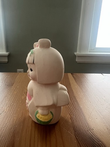 Vintage Japanese Hakata Doll Figurine Japan; Sakura; Cherry Blossoms - Bild 2 von 9