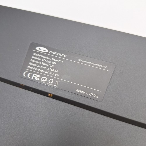 Kabellose Mechanische Tastatur MageGee Moon104 RGB Hintergrundbeleuchtung Triple Mode 2,4GHz/BT - Bild 6 von 14