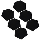 6PCS KTV Cinema Sound absorbierende Bretter selbstklebende Schalldämpferplatten